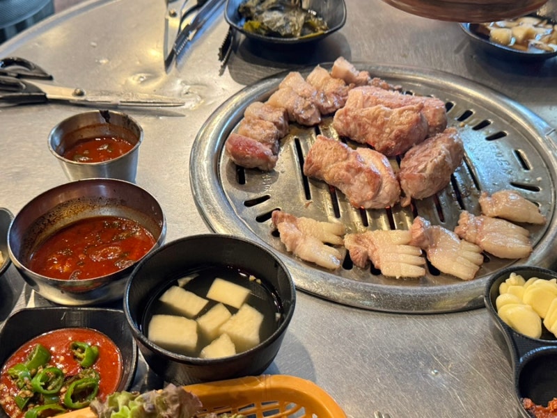 [제주 함덕 맛집] / 후회 안 할 흑돼지 맛집 [깡촌 흑돼지]