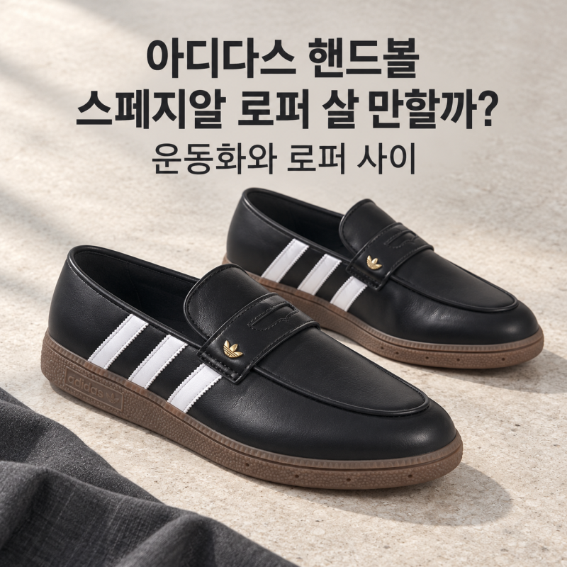 아디다스 핸드볼 스페지알 로퍼 살 만할까? 운동화와 로퍼 사이
