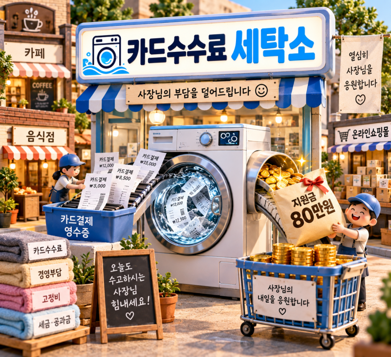 소상공인 카드수수료 최대 80만원 지원｜몰라서 못 받는 지역지원금