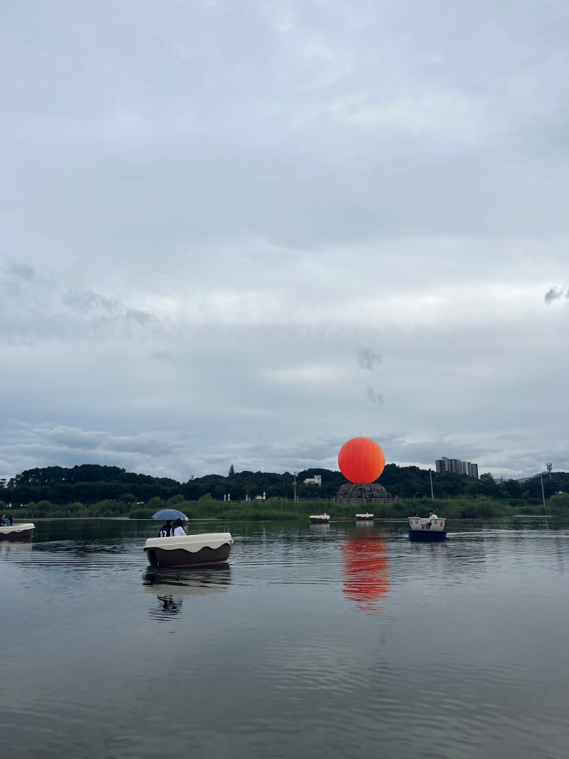 강릉 오죽헌 전통 뱃놀이(커피잔보트, 커피콩보트)/경포달빛아트쇼 나의달(~9/27일까지 선착....