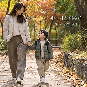 아기경량패딩이 필요한 시점, 아이더 후리스 플리스자켓과 조끼까지 함께 준비할 때