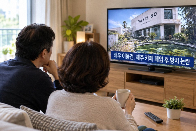 이동건 제주 카페 연못 논란, 폐업 후 진짜 진실은?