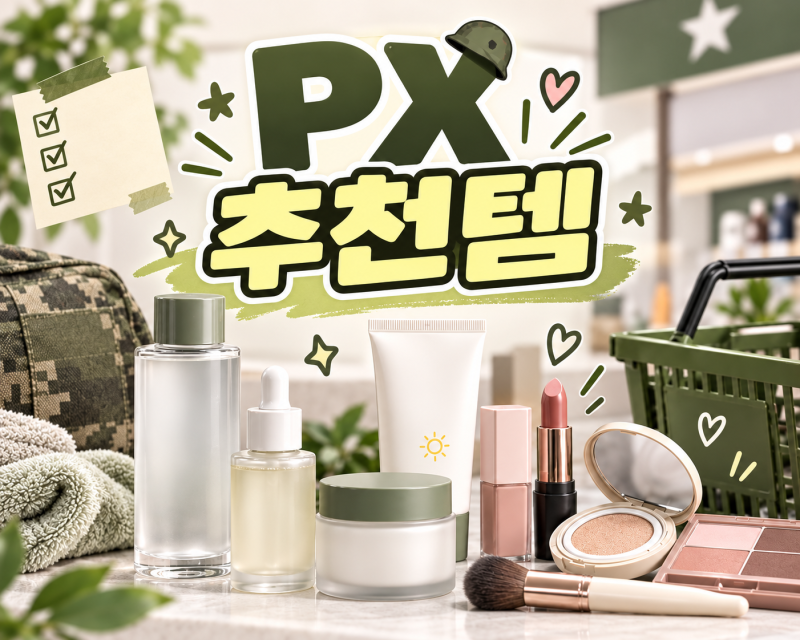 군대 PX 화장품 꼭사야하는 20가지 추천템