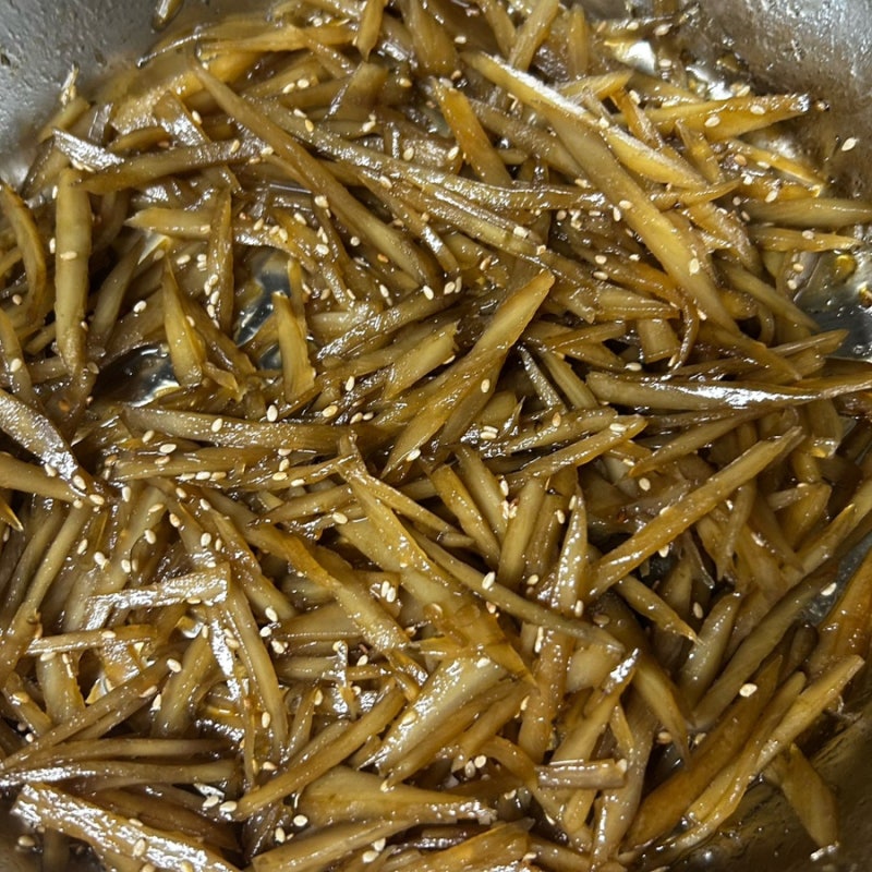 유아식 반찬 단짠 우엉조림 만들기