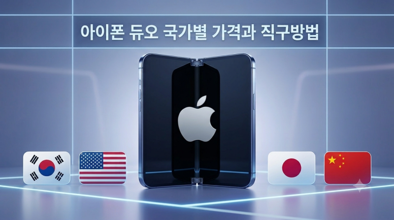 아이폰 듀오 출시 국가 별 가격과 해외 구매팁