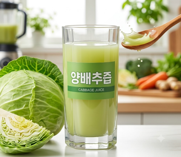 속 편한 하루의 비밀! 양배추즙 효능부터 부작용