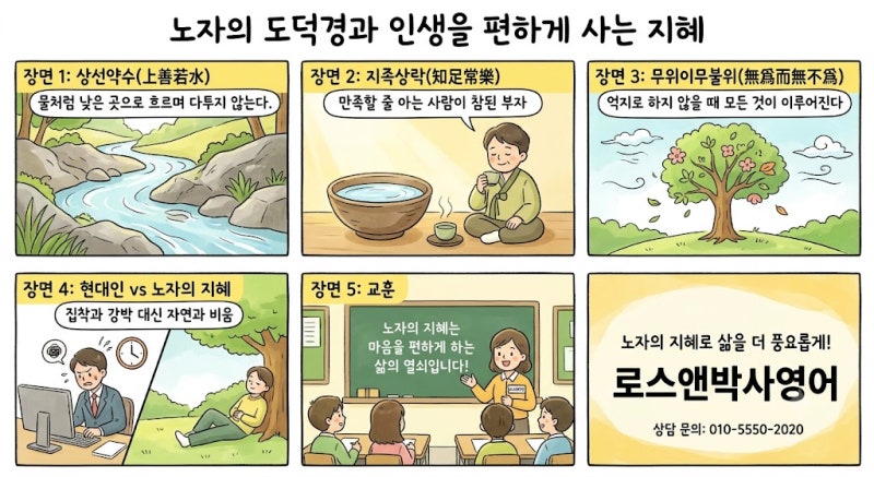 [동양철학·노장사상] "너무 예민했던 나에게": 노자(老子)의 도덕경으로 풀어내는 인생을 편....