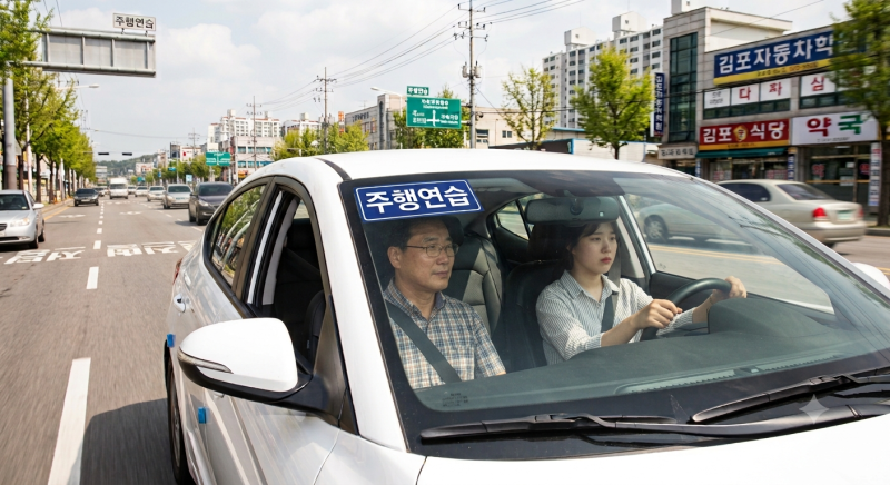 연습면허로 도로주행 시작! 초보운전자라면 꼭 알아야 할 주행연습 총정리