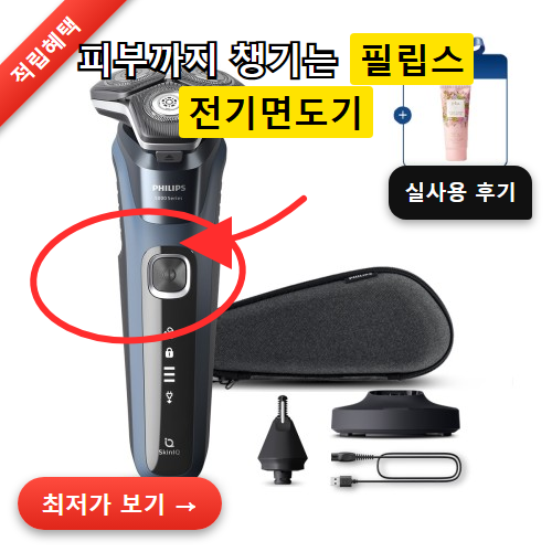 필립스 SkinIQ 5000 전기면도기 후기, 정가 269,000원을 134,000원에 사는 게 맞는 선택일까?