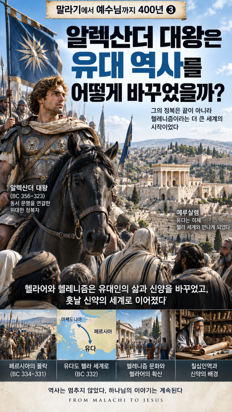 알렉산더 대왕은 유대 역사를 어떻게 바꾸었을까?