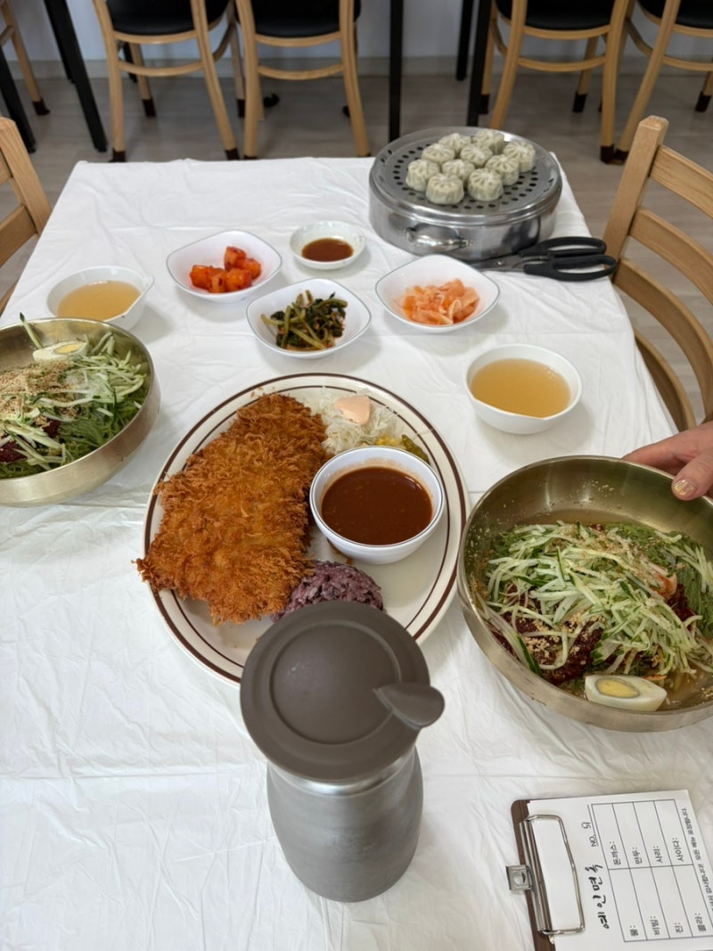 익산 신동 맛집 '예인면옥' 아이와 외식하기 좋은 냉면·돈까스 솔직 후기 (주차, 메뉴)