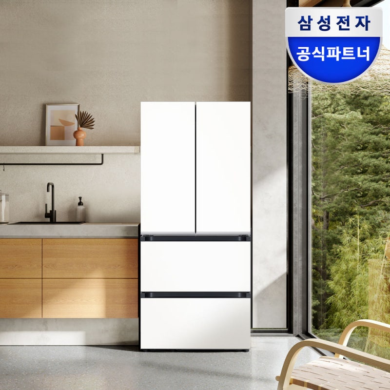 김치만 넣기엔 아까운 490L, 식재료 보관까지 넉넉한 삼성 비스포크 AI 김치냉장고