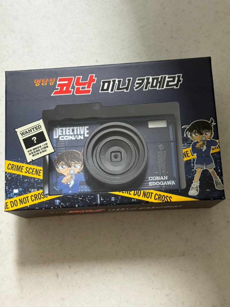 명탐정코난 미니카메라 후기