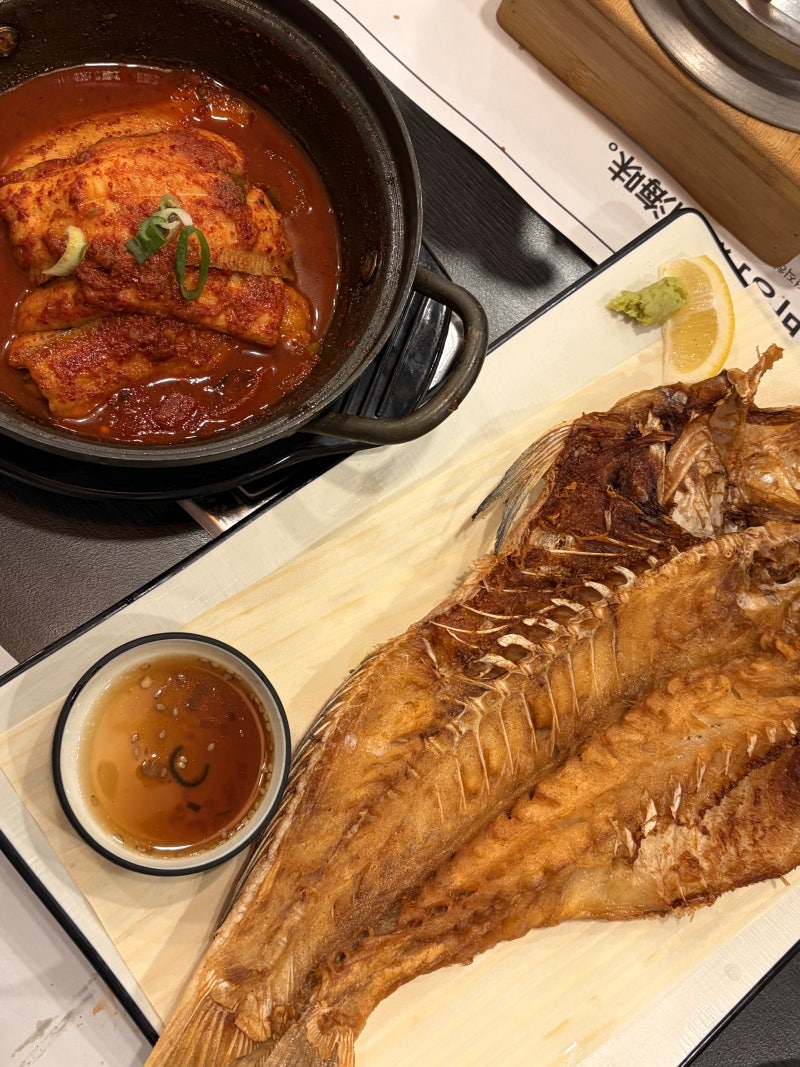 청주 아기랑 식당 가경동 놀이방맛집 제주바당 갈치조림 후기