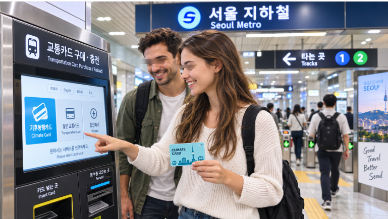 서울 기후동행카드 외국인 관광객 단기권 구매처 사용법 환불 방법