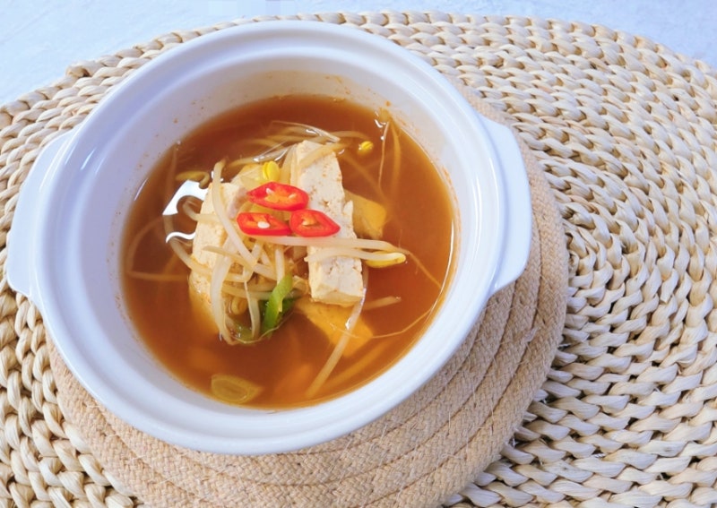얼큰 콩나물국 끓이는법,칼칼하고 시원한 콩나물국 레시피