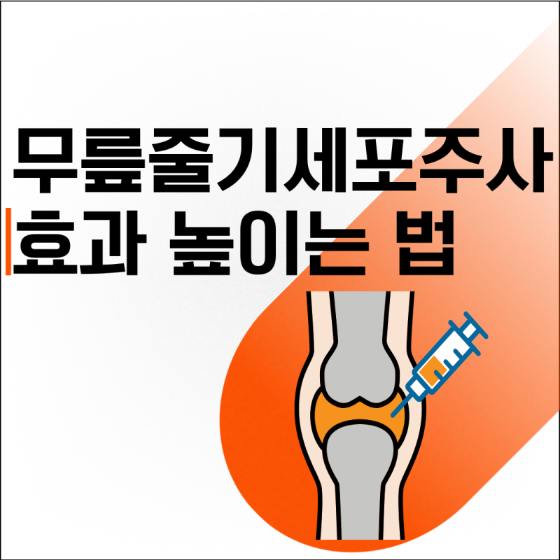 무릎줄기세포주사 효과 높이는 법, 먼저 볼 기준은?