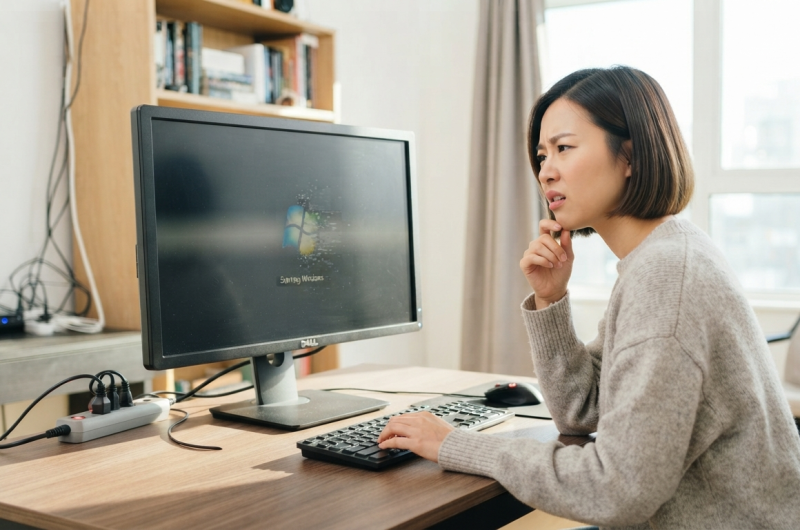 컴퓨터 전원 켜졌다가 바로 꺼짐! PC부팅 직후 꺼지는 원인과 해결 방법