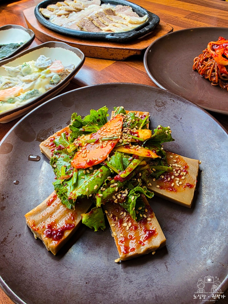 양주 송추 맛집 송추도토리 수육 도토리정식 먹어본 후기
