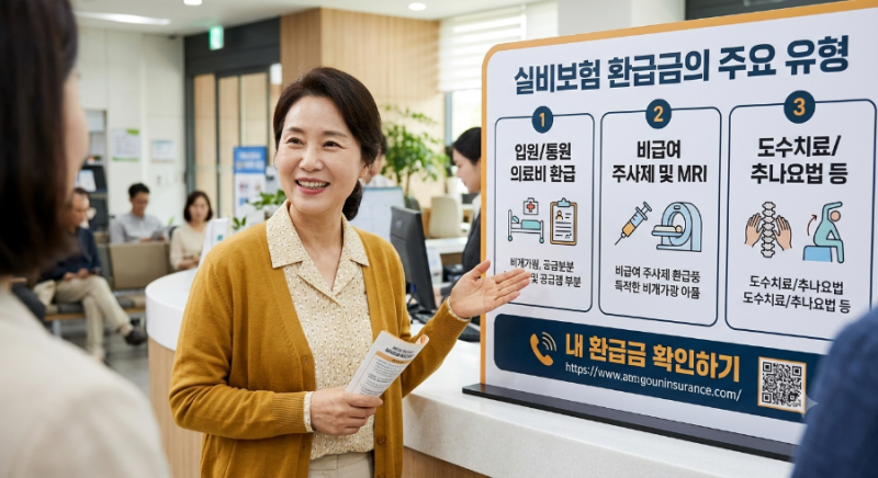 실비보험 환급금 조회 및 신청 방법 (숨은 보험금 찾기)