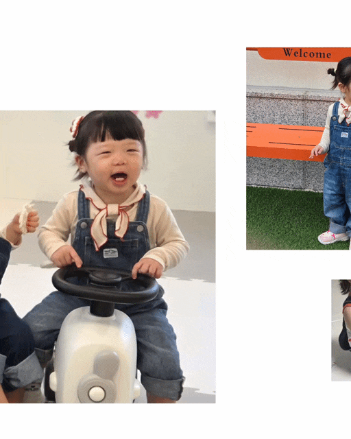 H&M 아기 청멜빵 데님 오버롤 팬츠 사이즈 후기 ♥ 19개월 아기 가을옷·아기 단체룩 추천