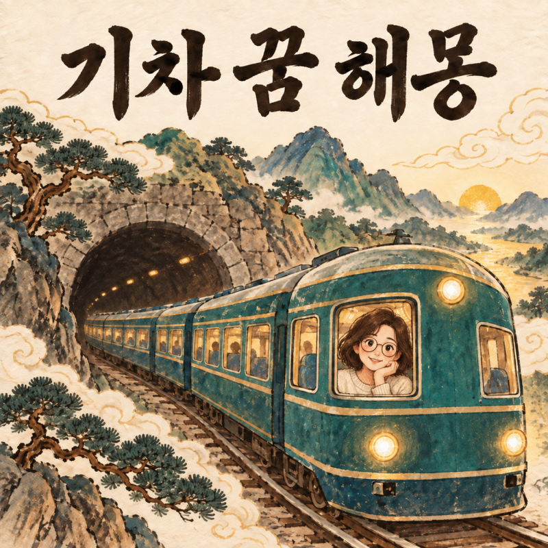 기차 꿈 해몽, 기차를 놓치거나 터널을 지났다면? 길몽을 가르는 장면
