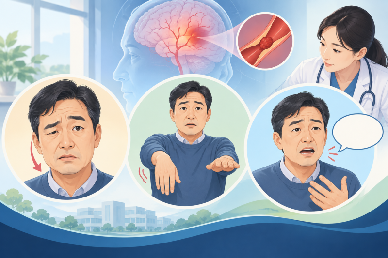 뇌경색 초기증상과 골든타임｜급성기 치료 후 재활병원 입원은 언제 해야 할까요?