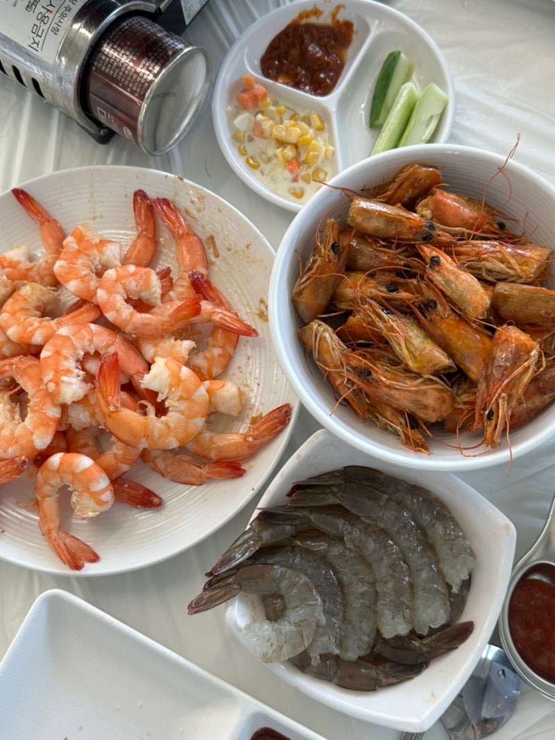 [경기 안산] 대부도 새우구이 맛집 | 새우씨, 직접 키운 활새우로 왕새우구이
