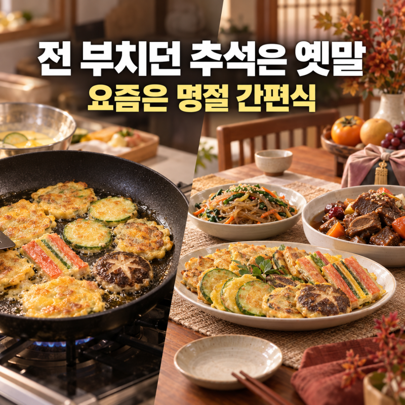 “전 부치던 추석은 옛말”…냄비·프라이팬 대신 사람들이 찾는 ‘명절 간편식’