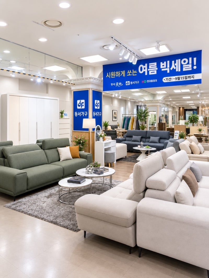 마지막 기회! 편백천지 · 동서가구 · 현대돌침대 여름 BIG SALE