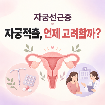 자궁선근증 자궁적출수술, 언제 고려할까?｜미레나·약물치료 효과와 결정 기준