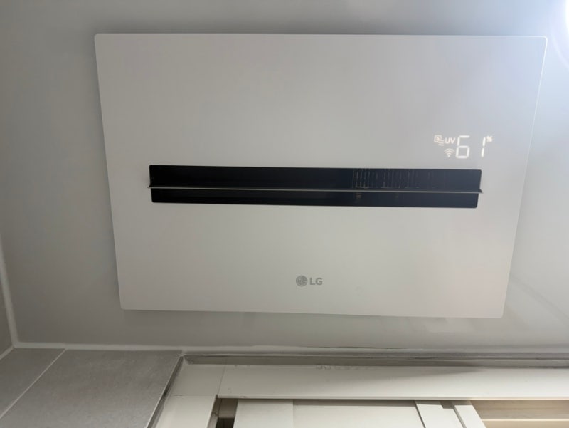 신혼집 욕실 가전 고민 끝에 선택한 LG 바스에어 한 달 사용 후기