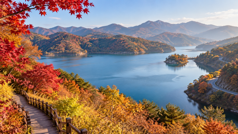 충청도 단풍 명소 추천 - 속리산·계룡산·대청호 가을 드라이브