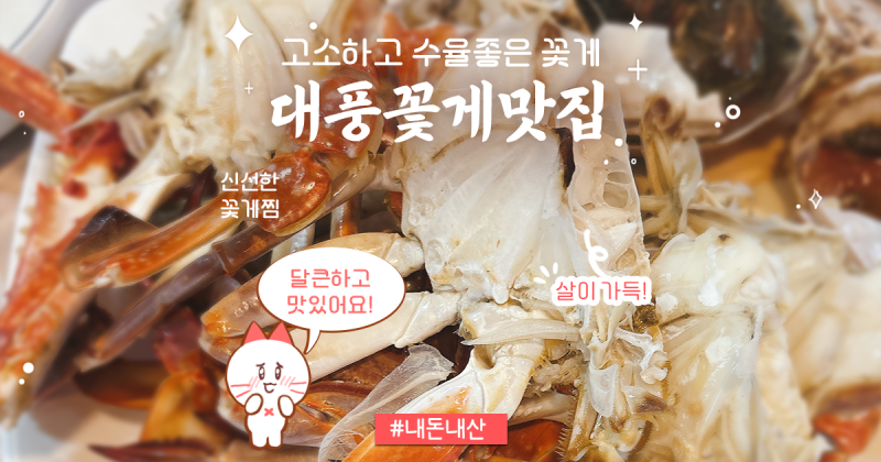 인천 대풍 꽃게 맛집: 연안부두 꽃게 간장게장 꽃게찜 코스 맛집