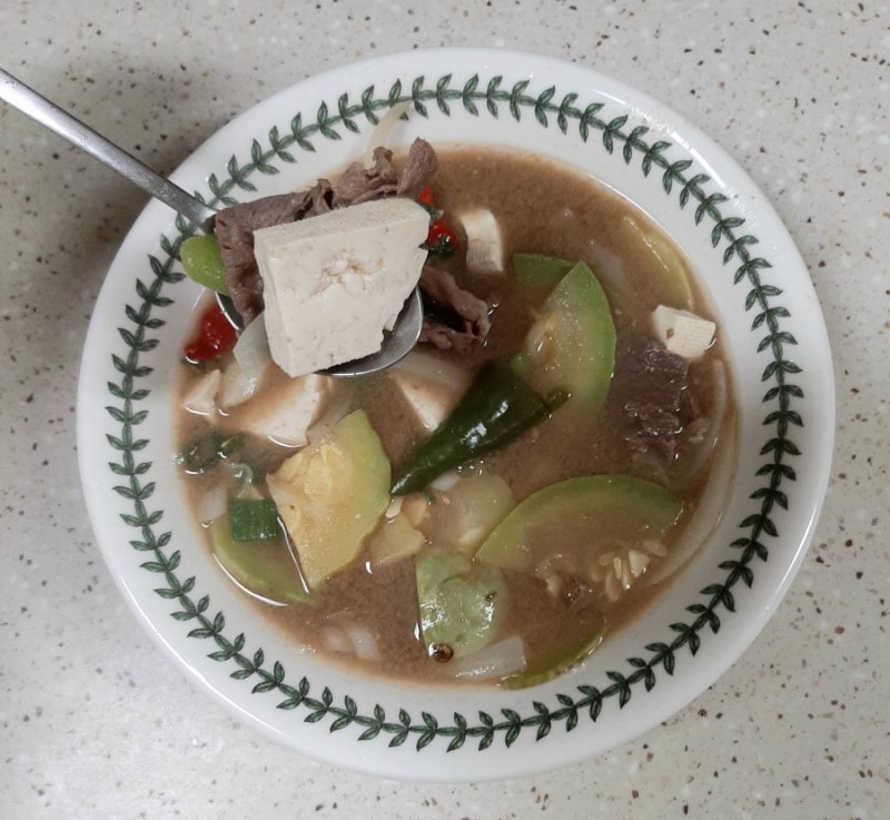 소고기 대패 애호박 된장국 맛있게 끓이는법 : 고향집 밭둑 애호박 요리 비법