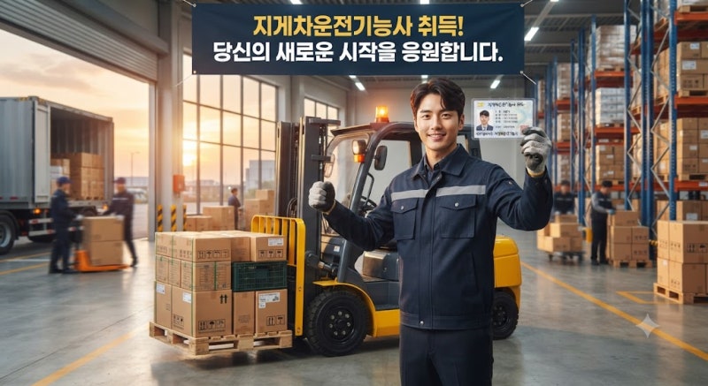 단기간에 취득하는 지게차 자격증 완벽 가이드: 시험부터 취업, 개인지게차 구매 및 활용까....