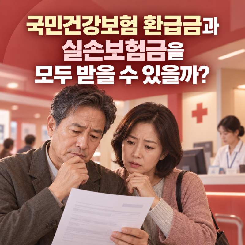 국민건강보험 환급금과 실손보험금을 모두 받을 수 있을까?