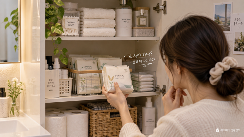 생리대 중형 개당 257원?! 라엘 무표백 순면 알아보기
