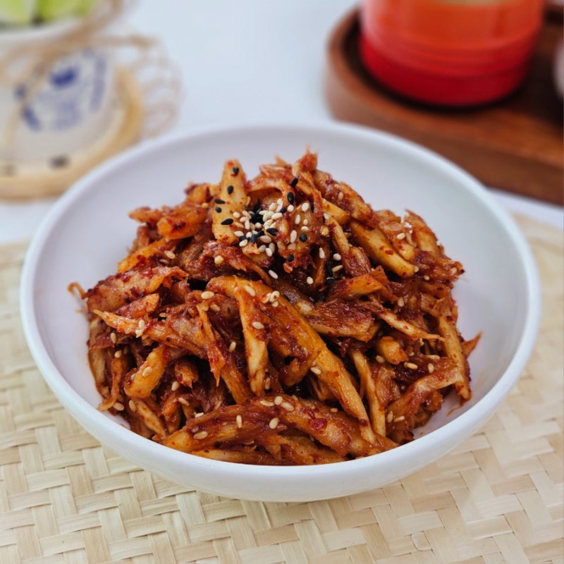 명절 반찬 10분컷 류수영 더덕무침 양념 레시피 깐더덕 요리법 보관