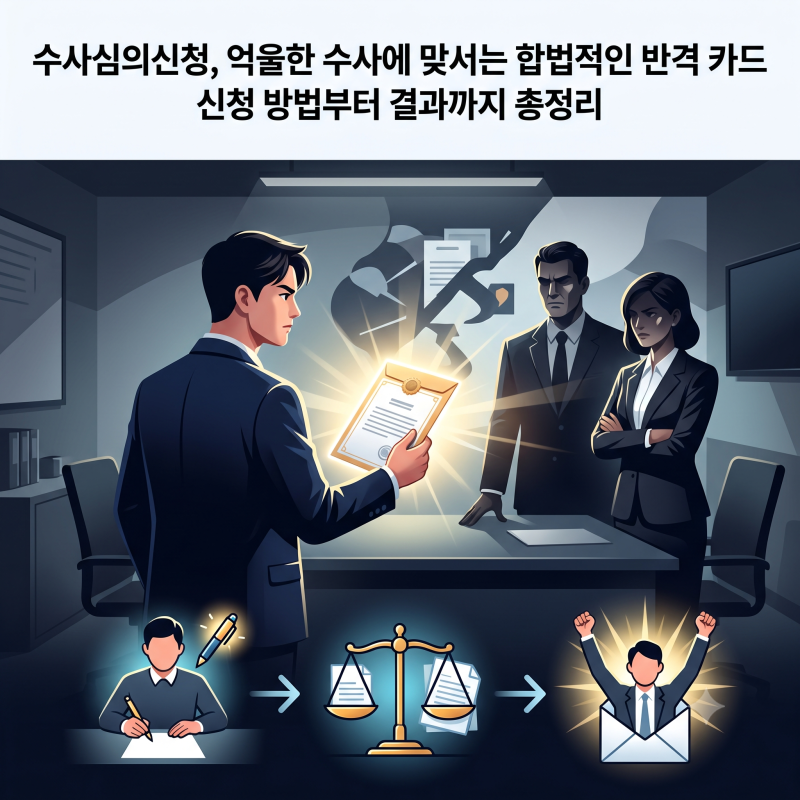 수사심의신청, 억울한 수사에 맞서는 합법적인 반격 카드 : 신청 방법부터 결과까지 총정리