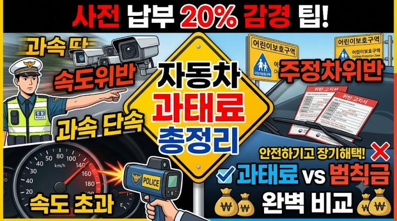 자동차 정기검사 종합검사 총정리: 예약 방법부터 유효기간 조회, 비용, 과태료 및 대행 팁까....
