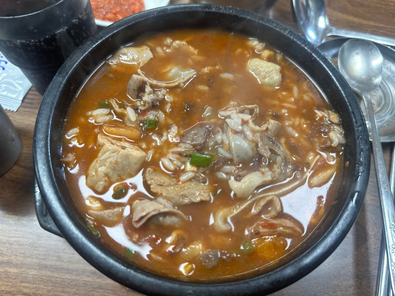 순천 현지인 맛집 괴목 국밥할머니 옛날순대 국밥집
