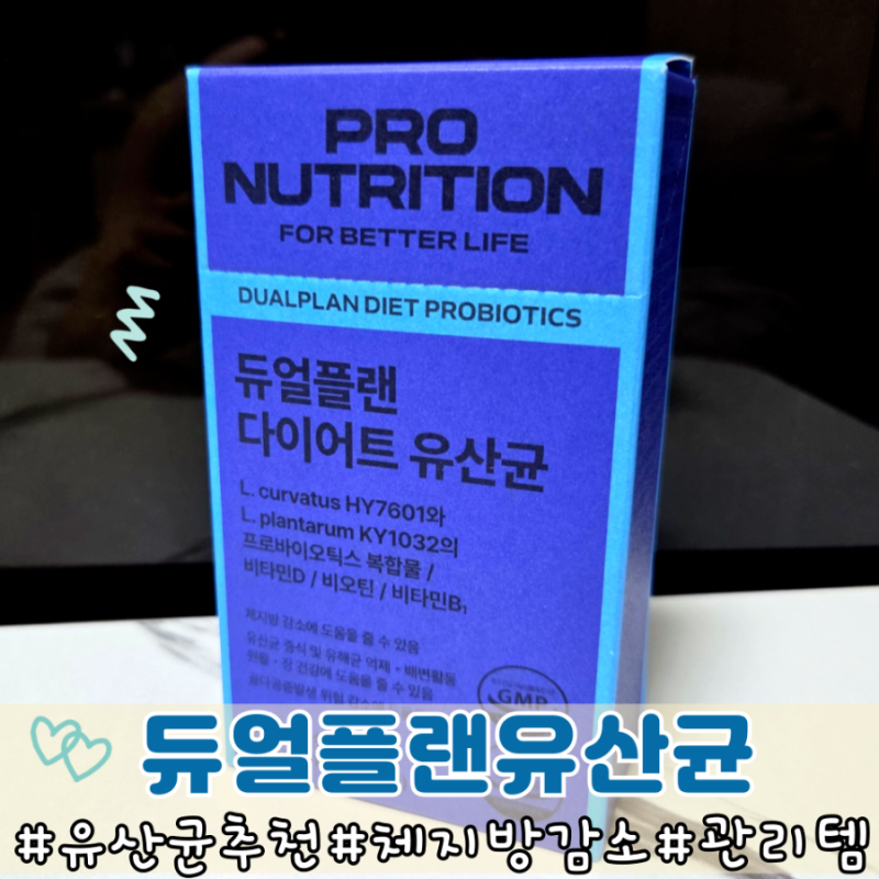 프로뉴트리션 듀얼플랜 유산균 추천, 웬디유산균 체지방 관리 장건강 솔직 후기