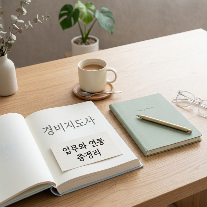 "고연봉 보장될까?" 경비지도사 자격증 따기 전 확인해야 할 현실 연봉과 업무 실체