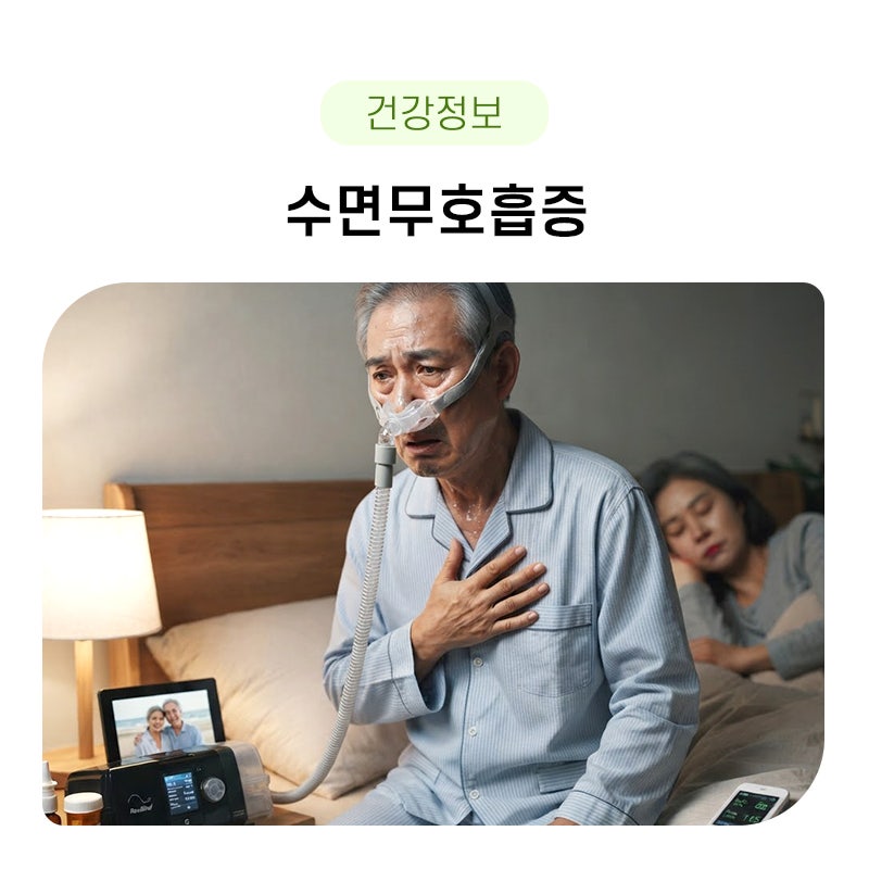 수면무호흡증 증상, 치료, 원인에 대해 궁금하다면
