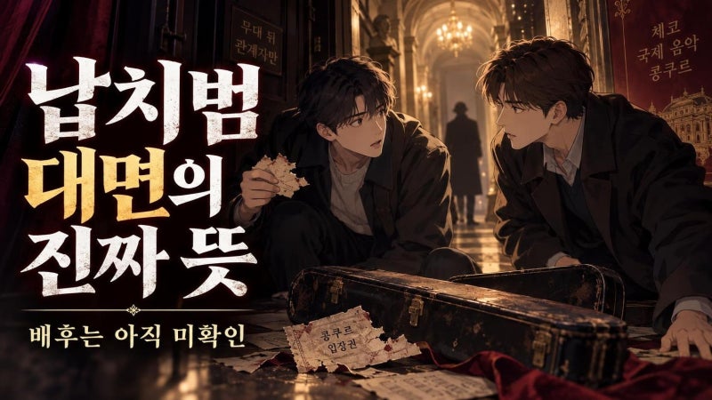 송강 이준영 납치 배후 추적, 9년 만에 납치범과 대면?