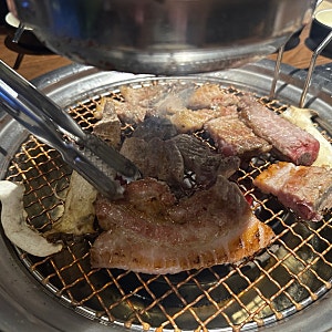 신대방삼거리 맛집 부일 박포갈비｜참숯에 구워 먹는 숙성 생갈비, 양념갈비