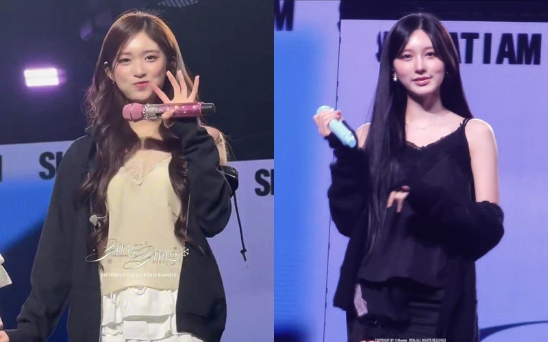 IVE Concert: Where are Gaeul & Leeseo's Sleeveless Outfits from Their Soundcheck Casual Fashion? #Sezane #SEZANE