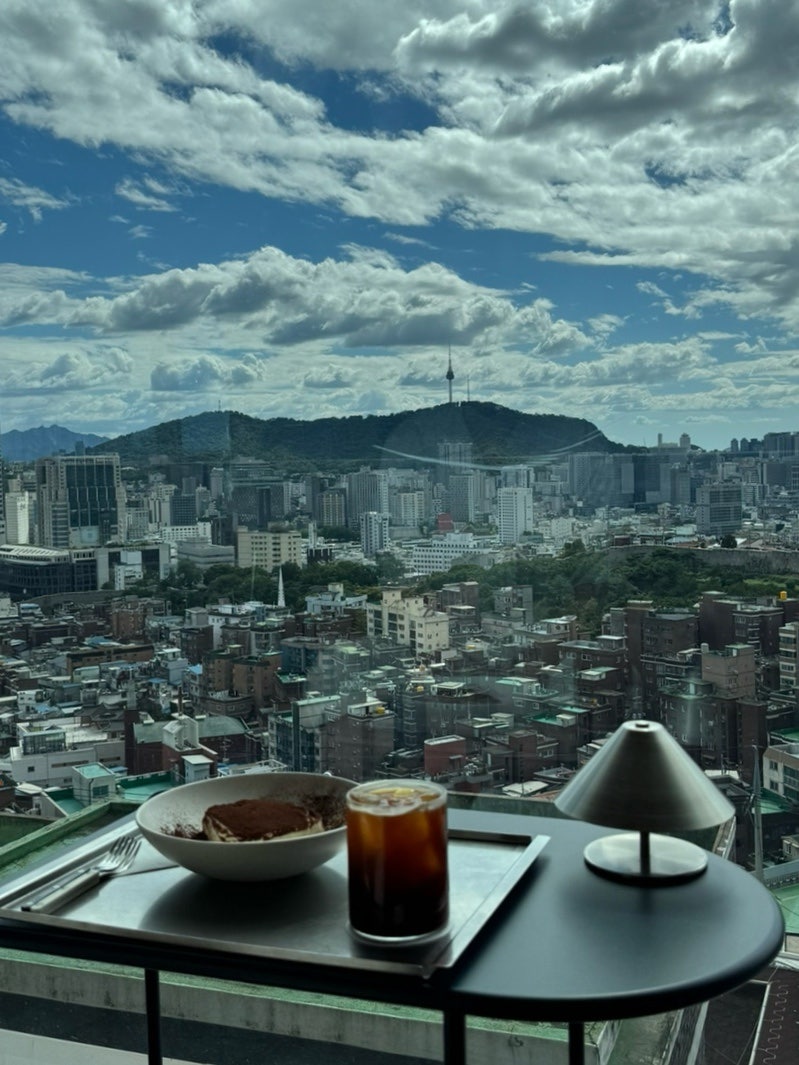 낙산공원 테르트르 루프탑 전망 카페 메뉴 가격 후기