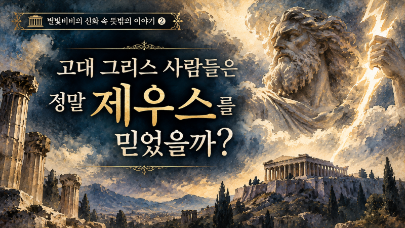 고대 그리스인은 정말 ‘제우스’를 믿었을까?｜그리스 신화와 실제 제우스 숭배